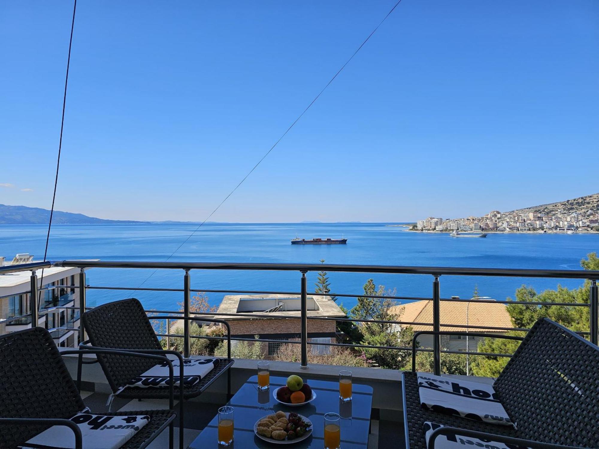Sunset Tarraces Apartment Sarande Exterior photo