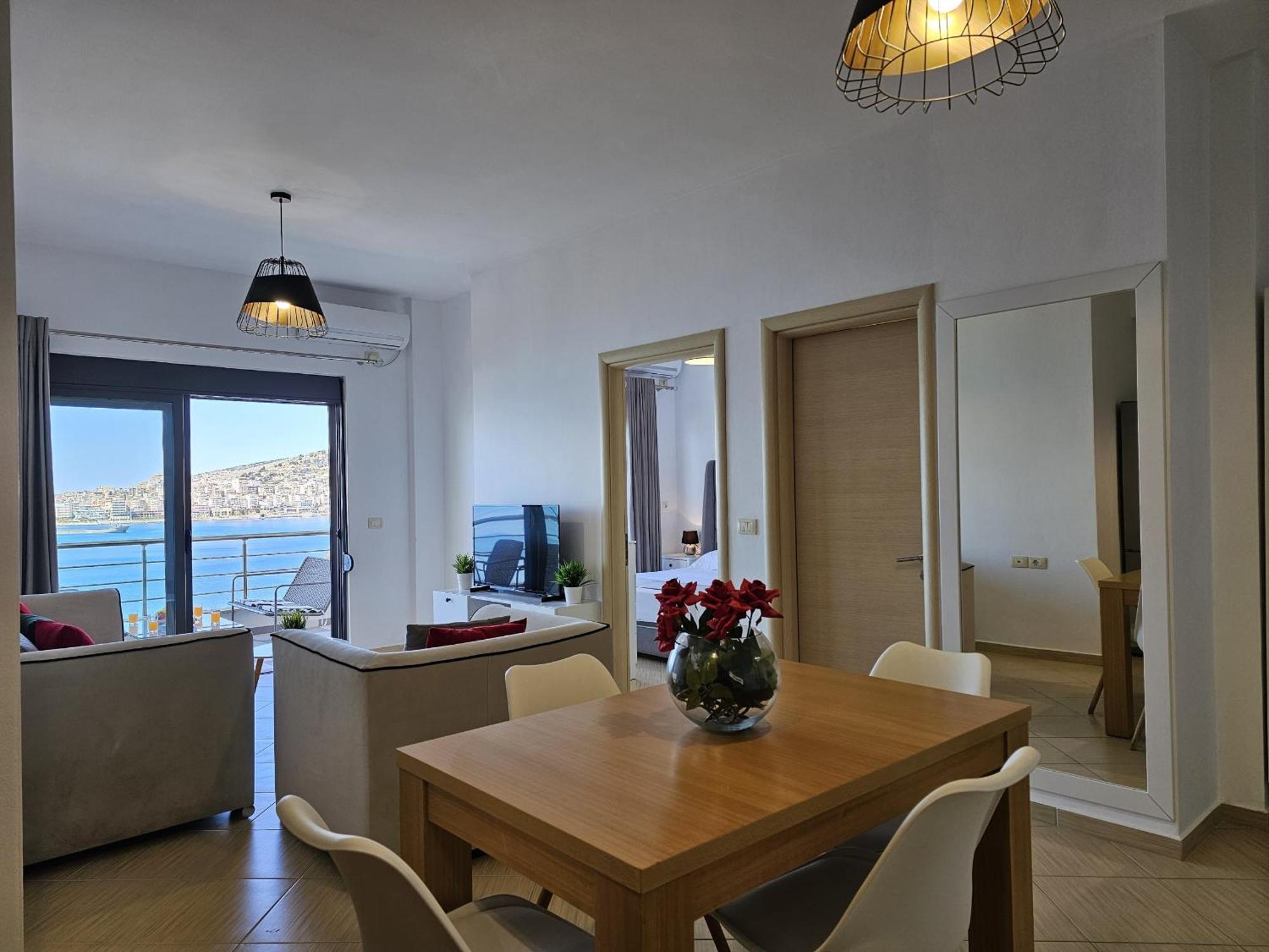 Sunset Tarraces Apartment Sarande Exterior photo