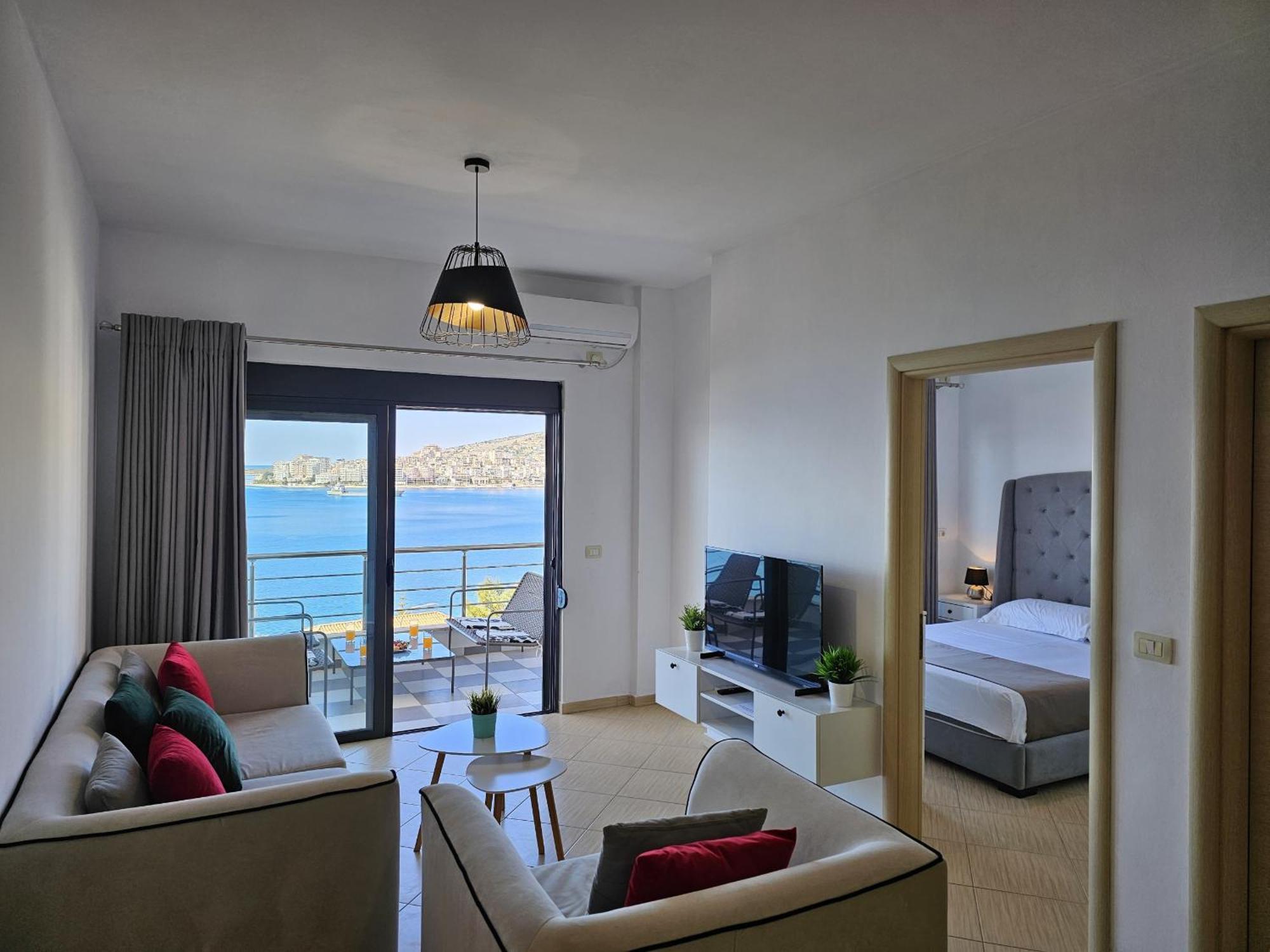 Sunset Tarraces Apartment Sarande Exterior photo