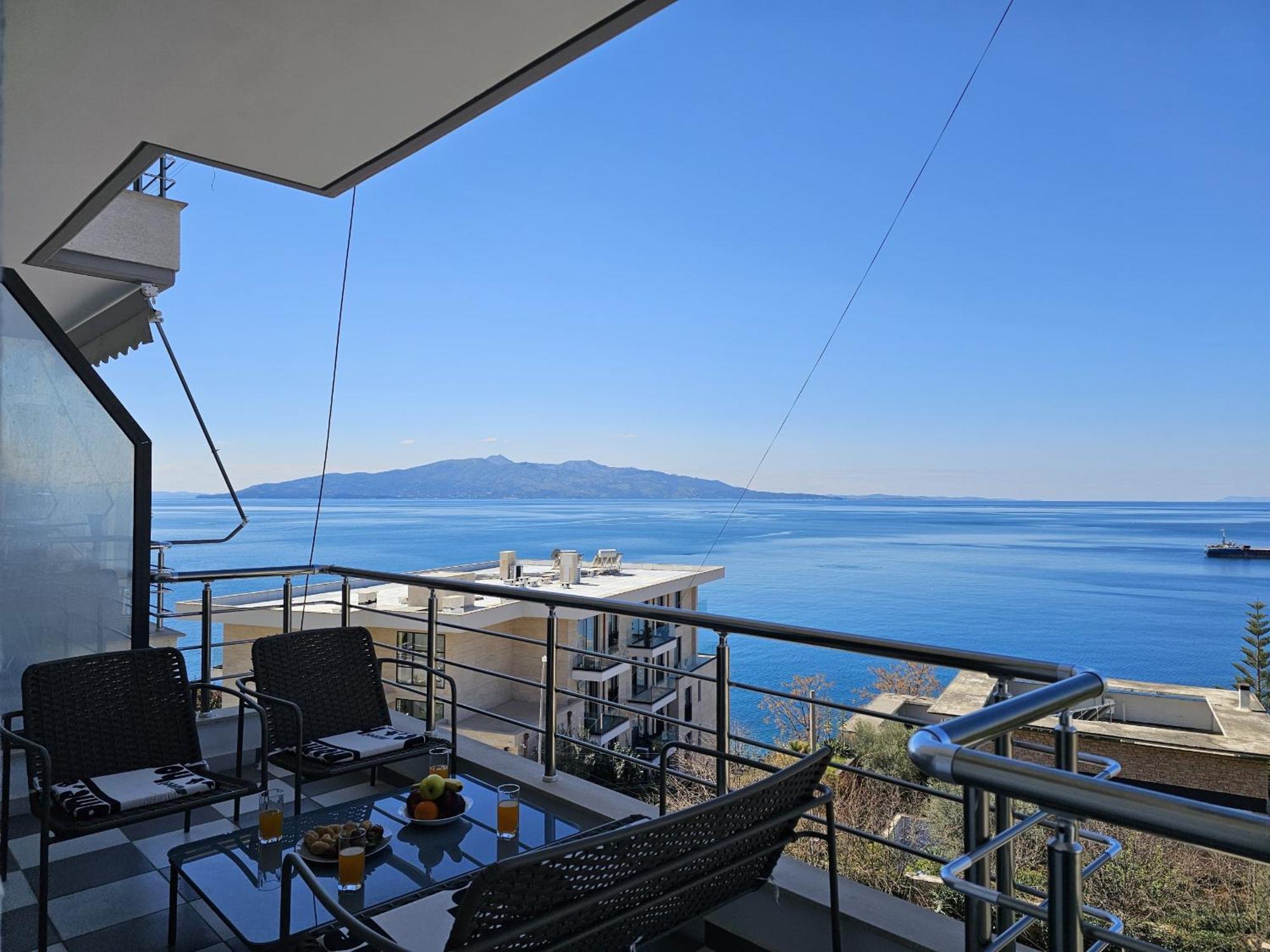 Sunset Tarraces Apartment Sarande Exterior photo
