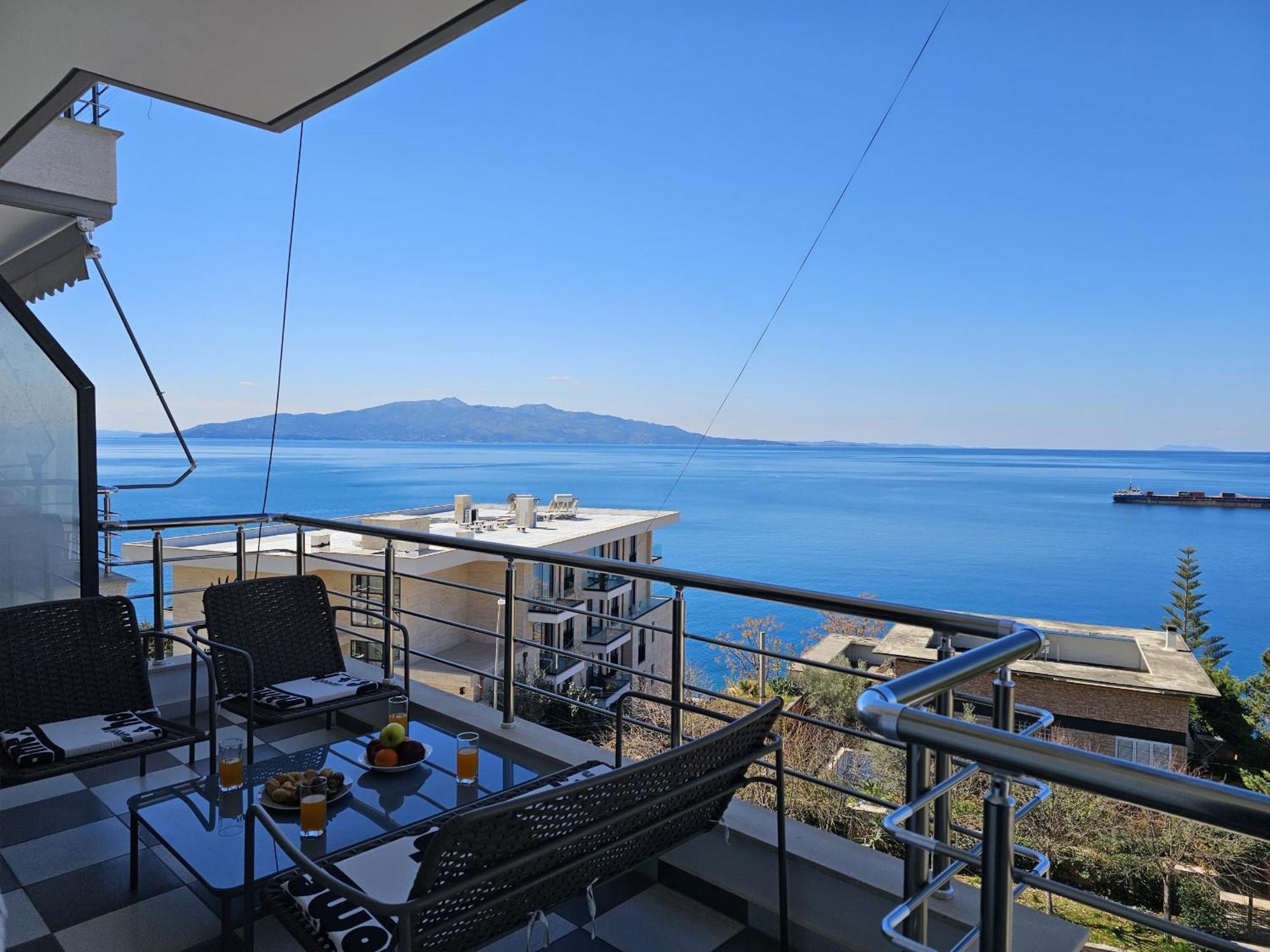 Sunset Tarraces Apartment Sarande Exterior photo