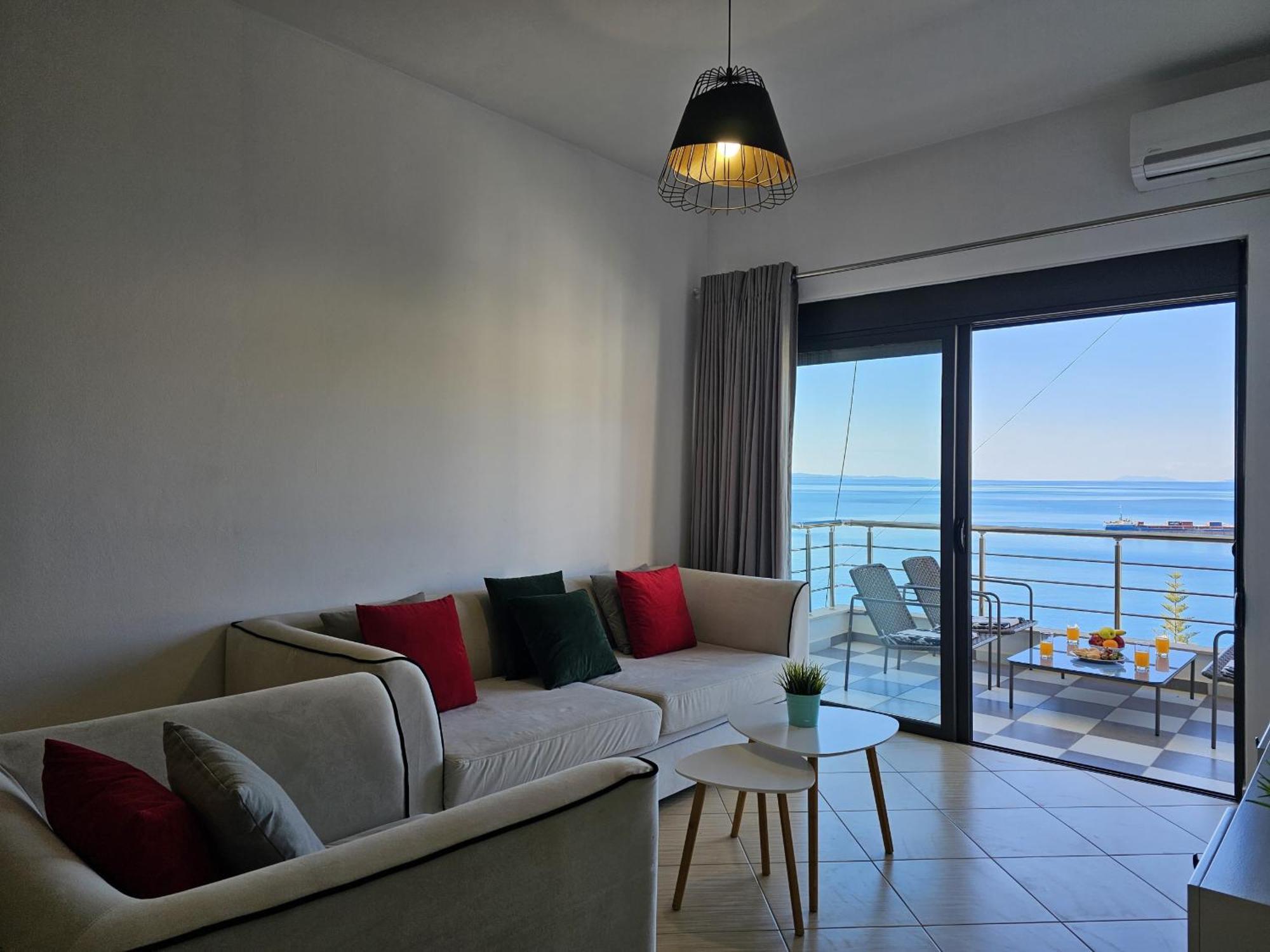 Sunset Tarraces Apartment Sarande Exterior photo